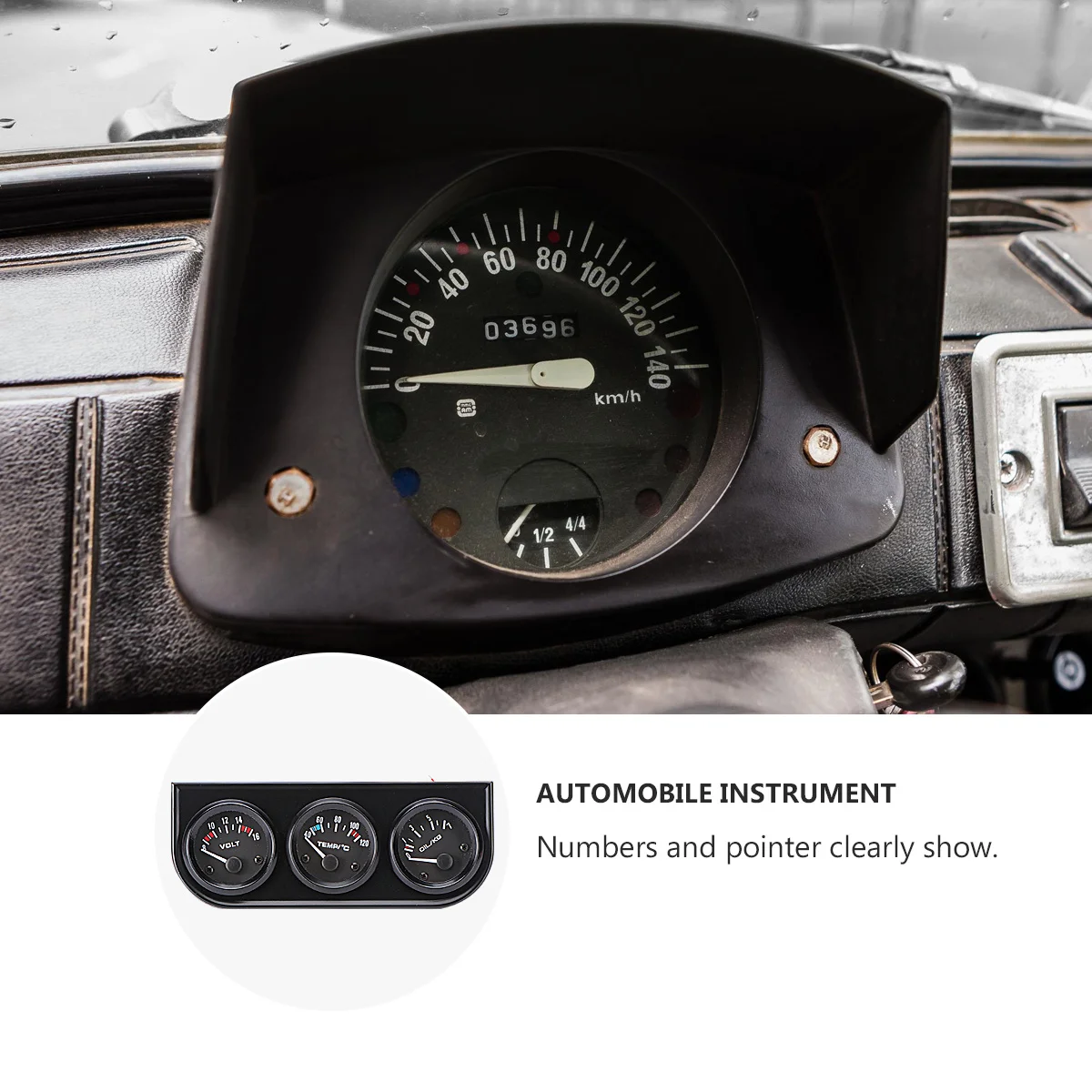 

Тройной комплект 52 мм, датчик «три в одном», температура масла, температура воды, датчик давления масла, автомобильный счетчик 3 в 1, 52 мм, тройной комплект