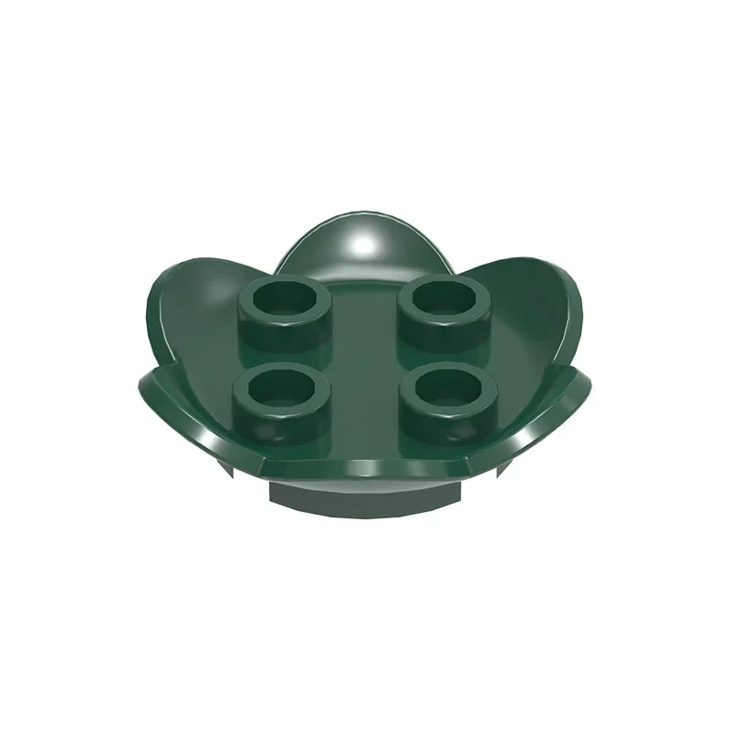 

MOC 10PCS Garden Glass House Bricks 15469W Special 2 x 2 With 6 Petals Plant Leaves Building Blocks Particle Toys Children Gift