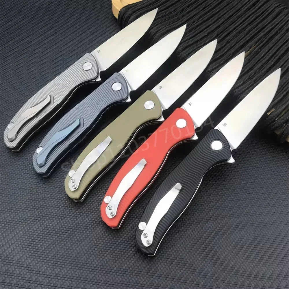 Multi-style Shirogorov Survival Pocket Knife D2 Sharp Blade TC4 Titanium Alloy Handle Outdoor Rescue Folding Tool Christmas Gift