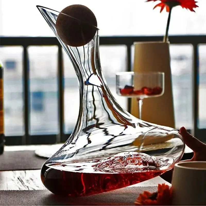 

1500/2000ml Red Wine Decanter Crystal Glass Reds Wines Whiskey Wines Wine Quick Waterfall Iceberg Dispenser Red Wines Kettle