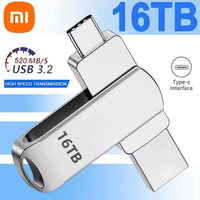 XIAOMI 16TB 3.2 Flash Drives High Speed USB Transfer Metal Pendrive Memory Card Pendrive Flash Disk Memoria Waterproof Stick