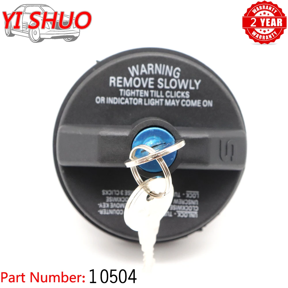 Car Regular Locking Fuel Gas Tank Filler Cap with Keys Covers stant 10504 for Toyota Honda CR-V Nissan Chevrolet Express Lexus