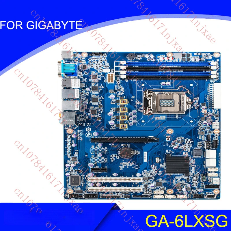 

FOR GIGABYTE GA-6LXSG VGA+DVI 32GB B85 LGA1150 DDR3 Motherbroad Test ok.