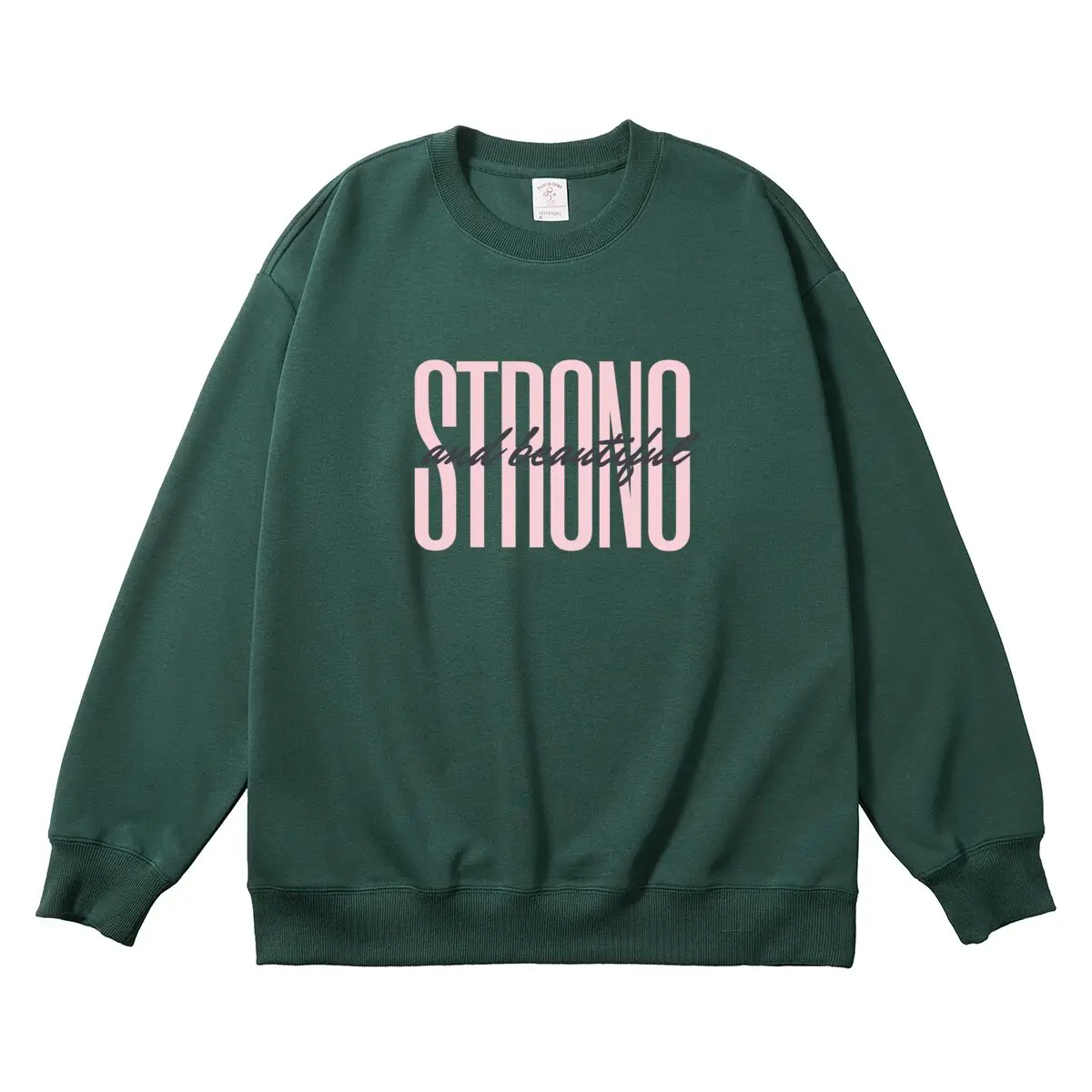 Oversized Women's Pullover New Graphic Woman Tops Round Neck Long Sleeve Female Sweatshirt Autumn Winter Clothes