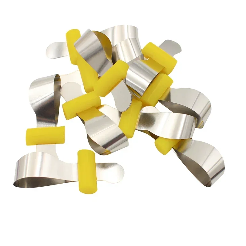 50Pcs/box Dental Metal Matrices Band Retainerless Automatrix with Locker Forming Sheet Orthodontic Sectional Contoured Tools