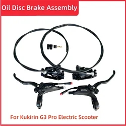 Original Oil Disc brake assembly for Kukirin G3 Pro Electric Scooter Kugookirin G3 pro Hydraulic Disc Brake Accessories