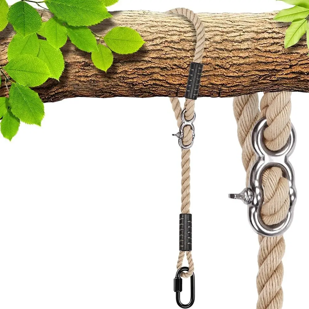 

Tree Swing Rope Hammo Tree Straps Hanging Kit, Adjustable Rope Fast & Easy To Hang Hammo Chair Swing For Indoor Outdoor Tree
