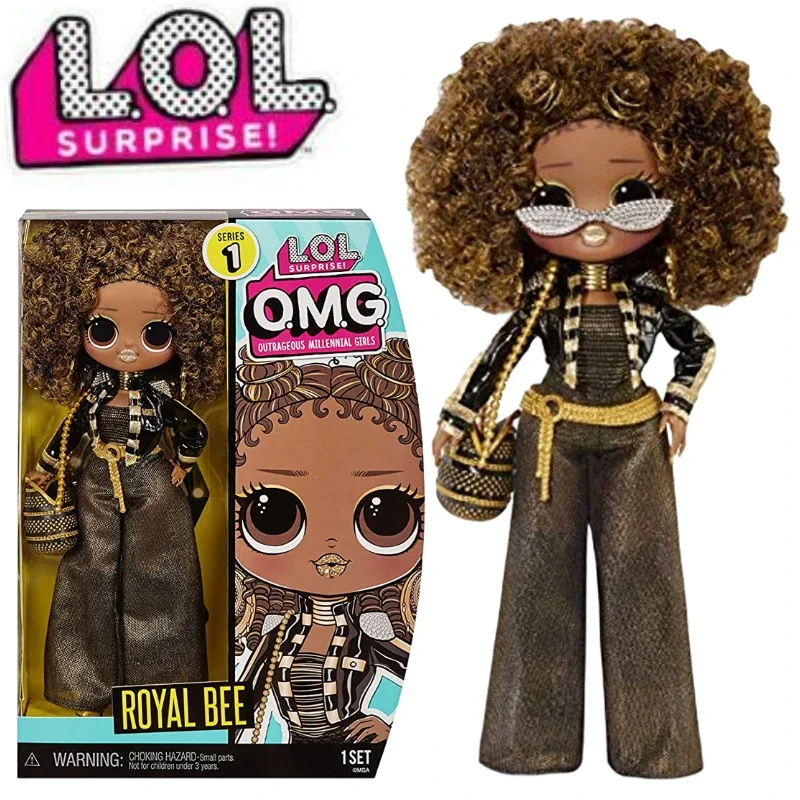 

LOL Surprise Doll Big Sister OMG Royal Bee Cool and Stylish Hairdressing Doll Set Contains Toy Set Gifts for Girls