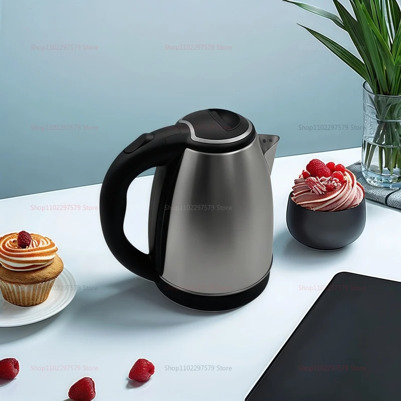 Portable 2L Stainless Steel Travel Electric Kettle and Coffee Tea Water Boiler For Hotel Family Trip Kitchen Smart Kettle Pot