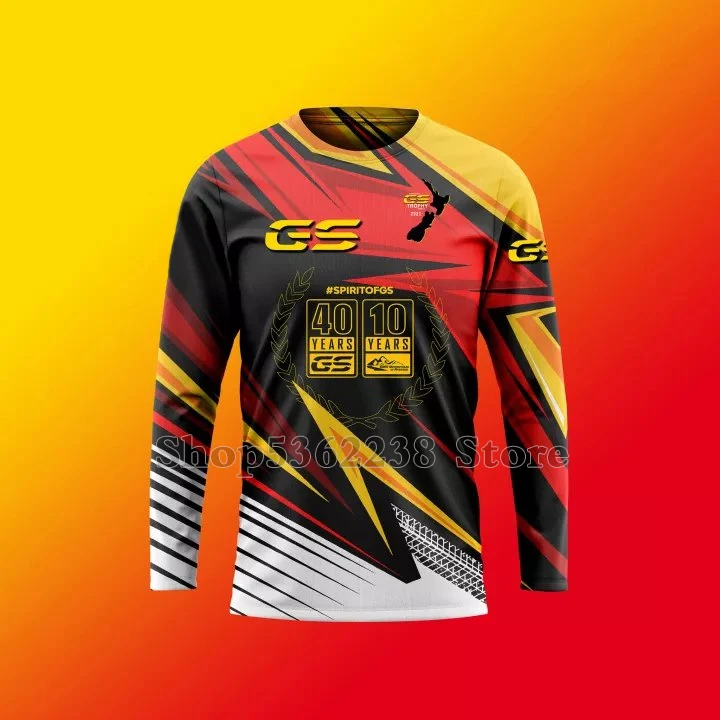 

Для BMW 40 лет Motorrad R1250GS/R1200GS/ F850GS/F750GS/длинная футболка для езды на мотоцикле гоночные приключения не выцветают Джерси