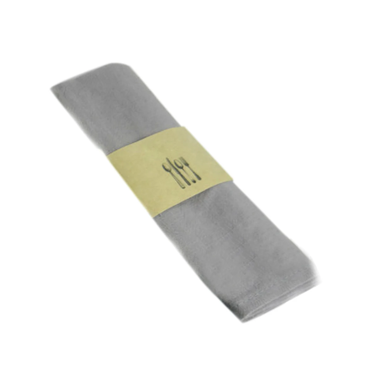 

Solid Color Linen Napkins Flax Fabric For Kitchen Dining Tablecloth Grease Protection Reusable Baking Cloth Dish Towel