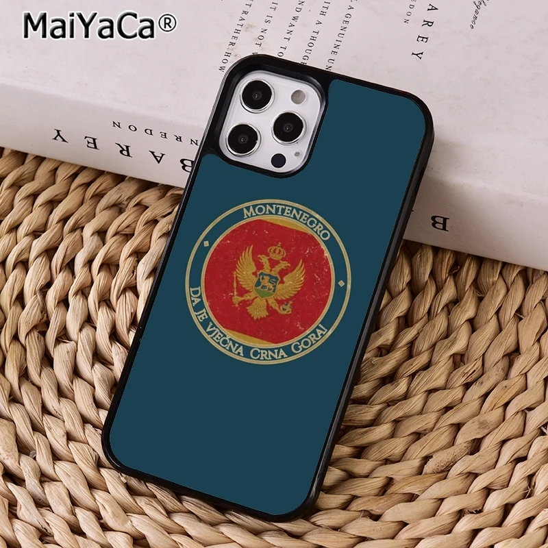 Montenegro Flag Phone Case Cover For iPhone 15 16 14 plus XR XS 11 12 13 pro max