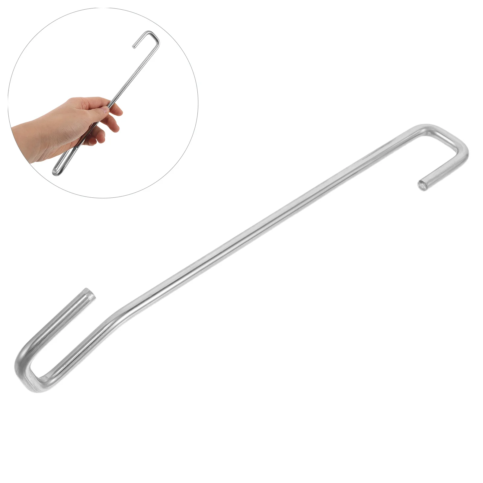 

2pcs Car Door Support Rods 23Cm Stainless Steel Trunk Lid Stabilizers Automotive Repair Kits Vehicle Maintenance Tools