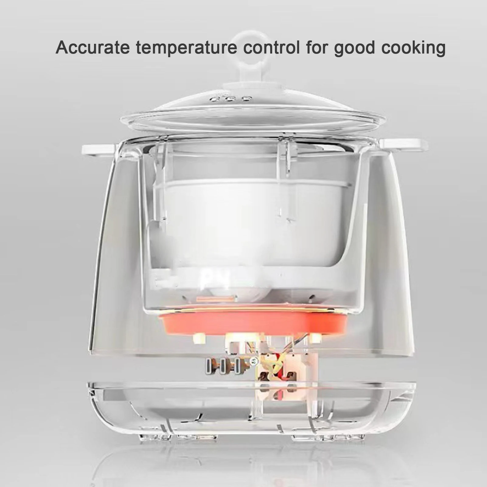 

Электрическая яйцеварка с 4 емкостями и 12-часовым таймером для быстрого приготовления пищи в твердом переплете, скошенных омлетов и приготовленных на пару, 220 В