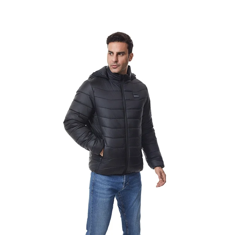 

2025 New Intelligent Heating Cotton Jacket with 4 Controls 27 Zones Dual Controls Dual Connectors Men Winter Heating Apparel