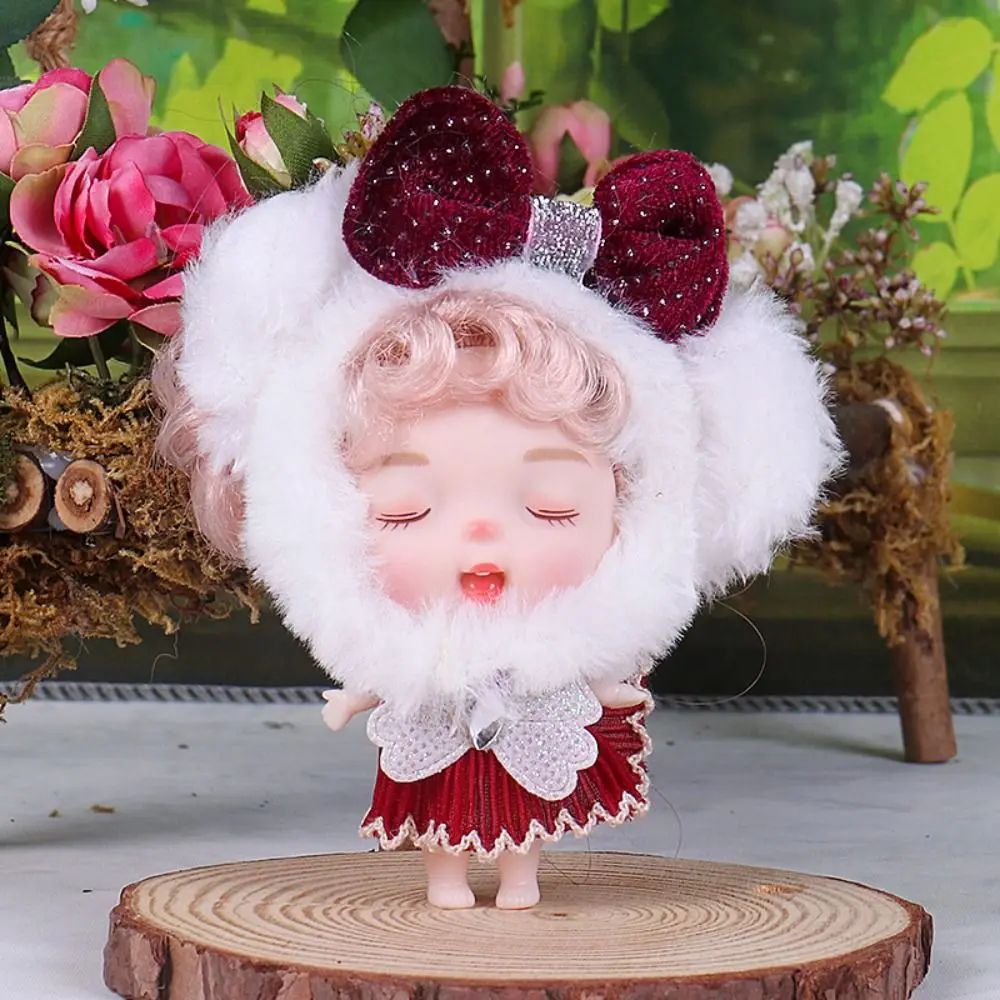 Mignon 10 cm filles poupée Figurine mobile articulé 3D mobile articulé poupées avec vêtements bricolage habiller jouet poupées