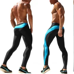 Fashion Mens Joggers Compression Pants High Stretch Casual Pantalones Spandex Tights Men Track Pant For Men Legging
