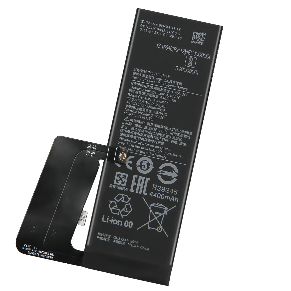 BM4N BM4M Replacement Battery For Xiaomi Mi 10 5G Mi 10s Xiaomi Mi 10 Pro 5G Xiaomi 10Pro Phone Batteries