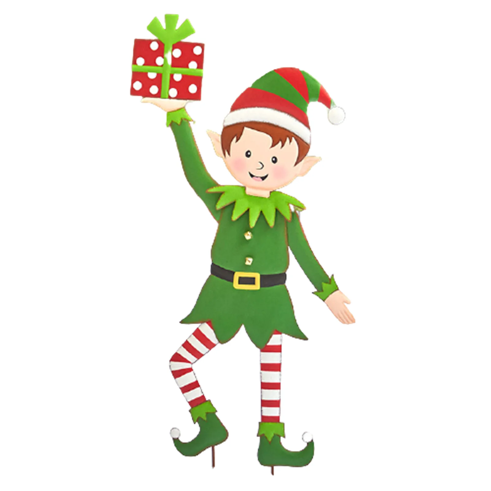 

Christmas Elf Garden Stake Christmas Yard Signs Stakes Decorations Holiday Yard Decoration