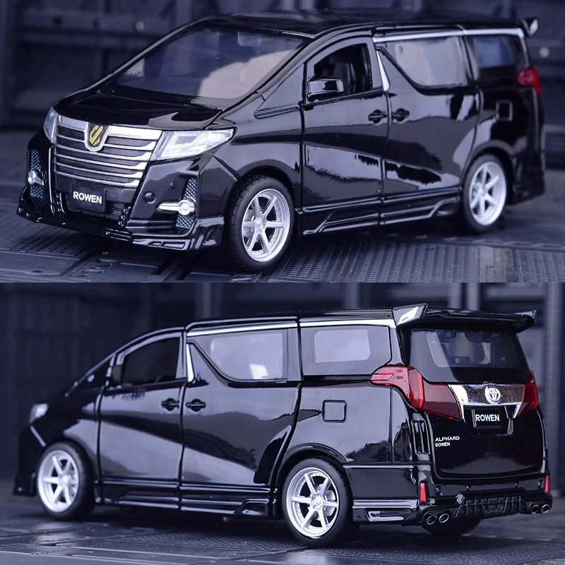 1:32 Alpha ROWEN Star voiture commerciale en alliage modèle de voiture son et lumière retirer jouets pour enfants adulte cadeau Collection moulé sous pression