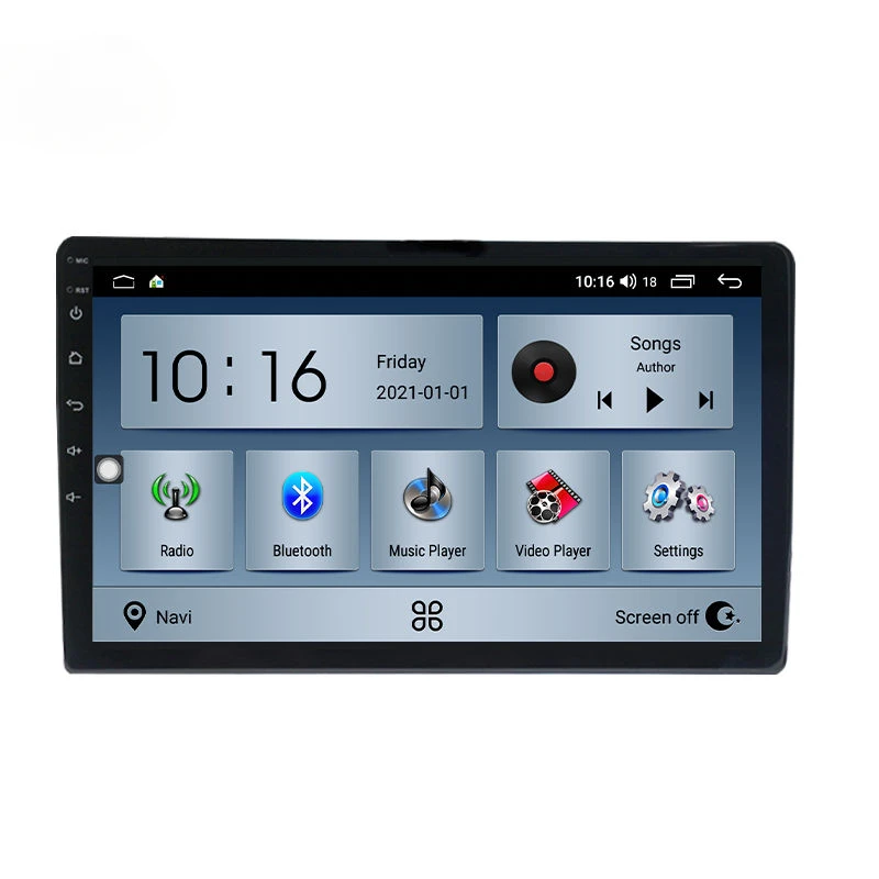 2Din Android Car Radio 9 Inch 10 Inch 818 Quad Core Car Multimedia Stereo Player Autoradio 2G+32G GPS Wifi BT Radio