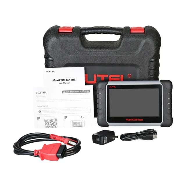 

Professionele Autel Maxicom MK808 Mk 808 Alle Systeem En Service Functies Atom Max Obd2 Scanner Auto Diagnose Scanner Tool