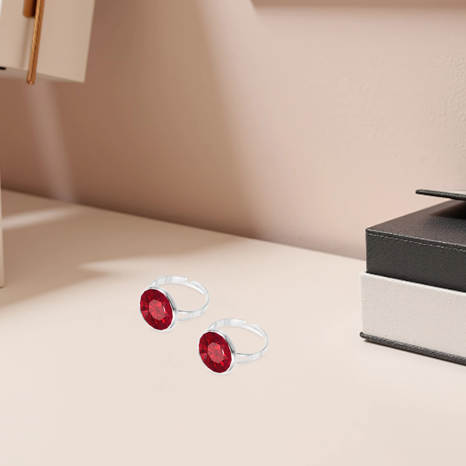 

60Pcs Adjustable Ring Findings Blank Ring Bases 12Mm Flat Round Bezel Tray Jewelry Making Supplies Stone Setting Tools DIY Rings