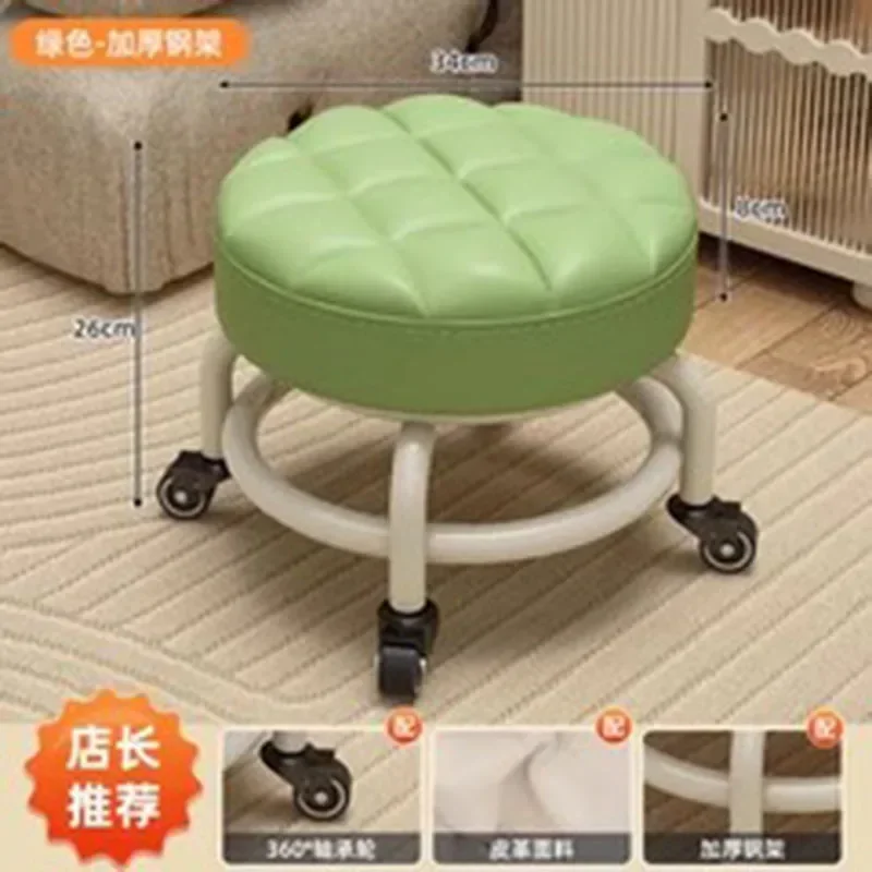 

Iron Stool Metal Triangle Cloth Low Height Adjustable Dining Room Chair White Kitchen Table and Chairs Dining Room Design