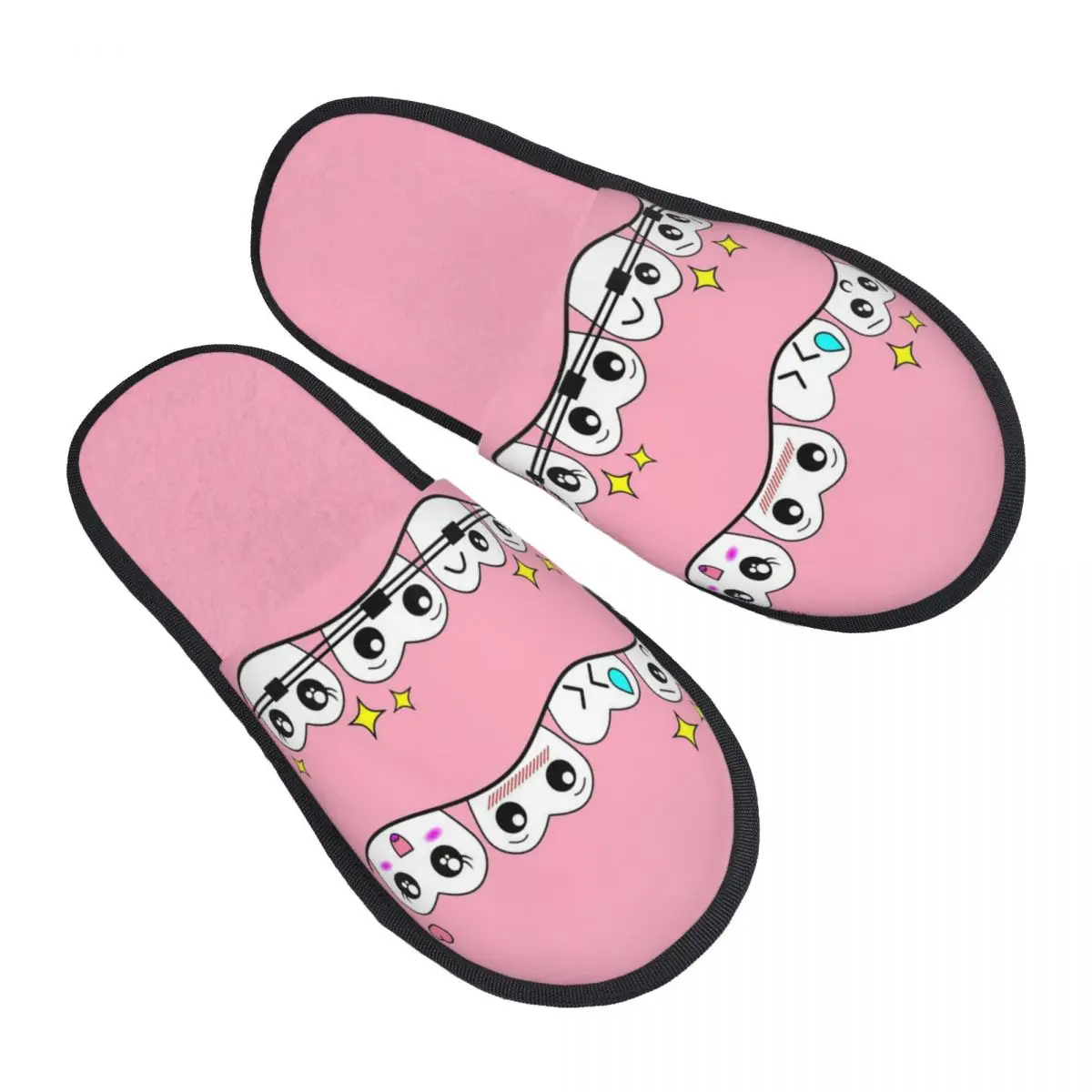 Teeth Baby Men Women Furry slippers,Leisure pantoufle homme Home slippers