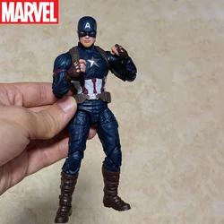 Genuine 15cm  Marvel Avengers Marvel Hero Captain America Iron Man Mobile Action Figure Hand Model Toy Collection Kid Xmas Gifts