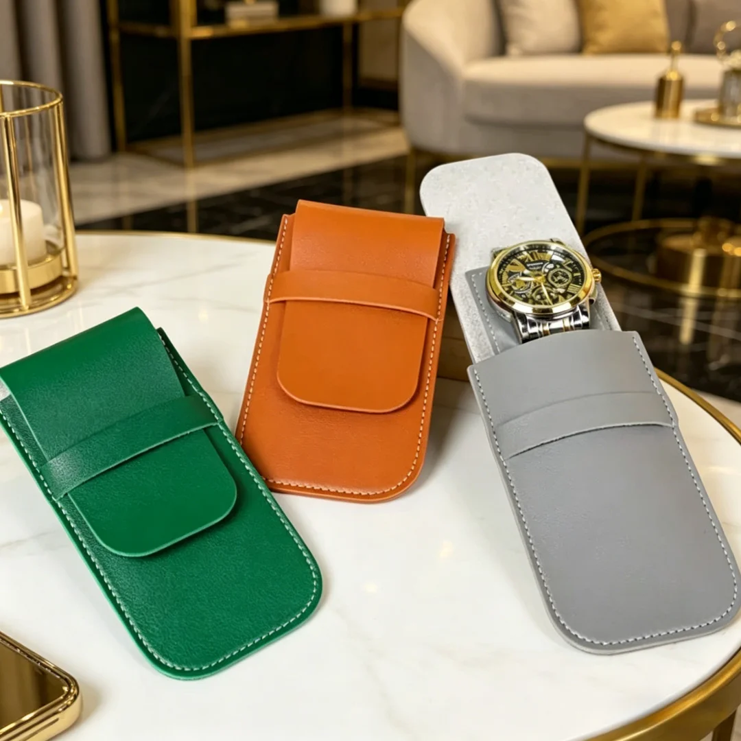 Leren horloge-etui Reistas met - Luxury Bags News recensie en prijs