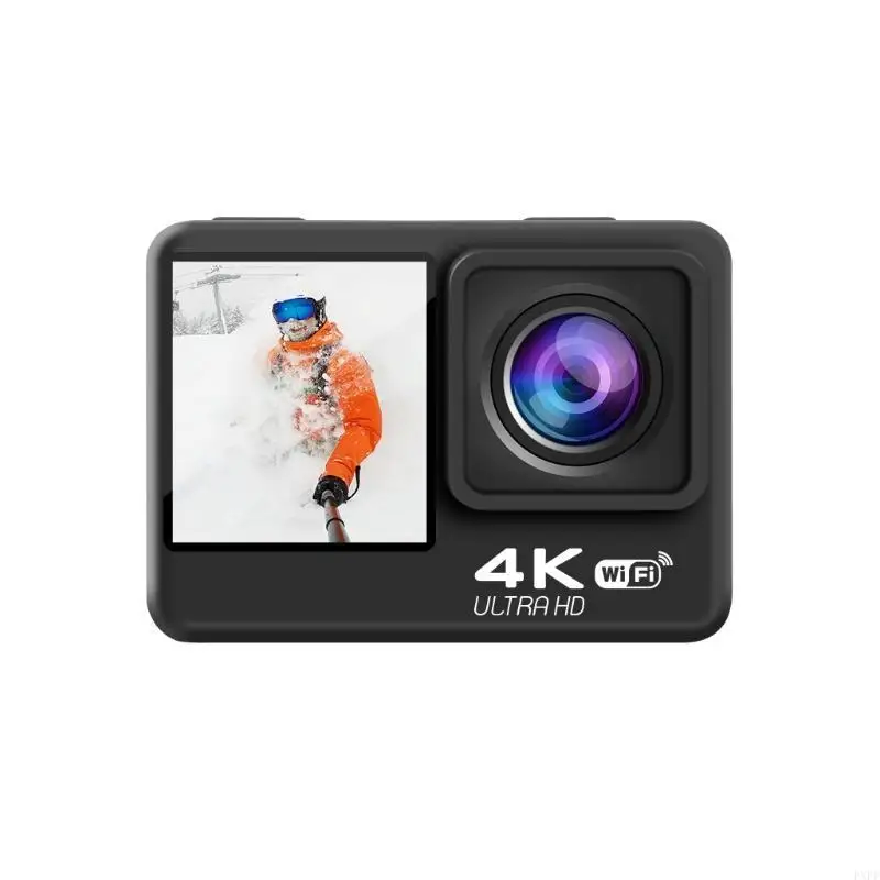 PXPF WiFi Remote Control Waterproof Sport Video Recorder Action Camera 4K 60FPS 24MP