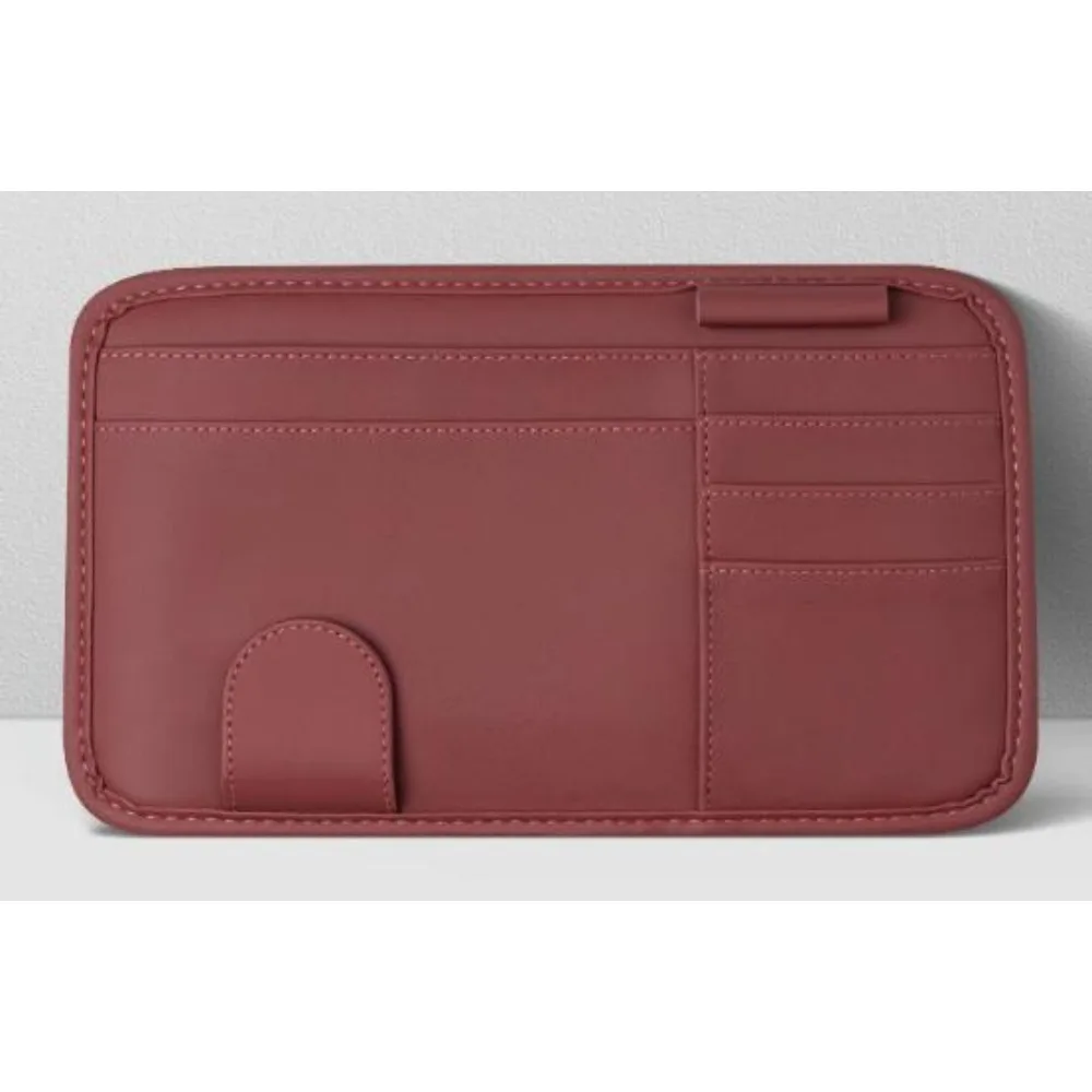 Sun Visor Organizer Card Holder Storage Bag Fit for Xiaomi SU7 YU7 Ultra Auto Document Card Pouch Interior Accessories