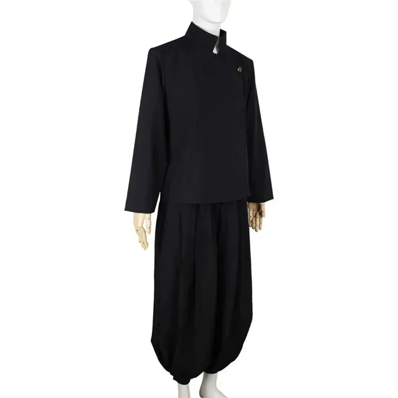 2025 ♥   Nuovo Anime Jujutsu Kaisen Geto Suguru Costume Cosplay Nero Uniforme scolastica Parrucca Vestito Halloween Costu ☆ ★