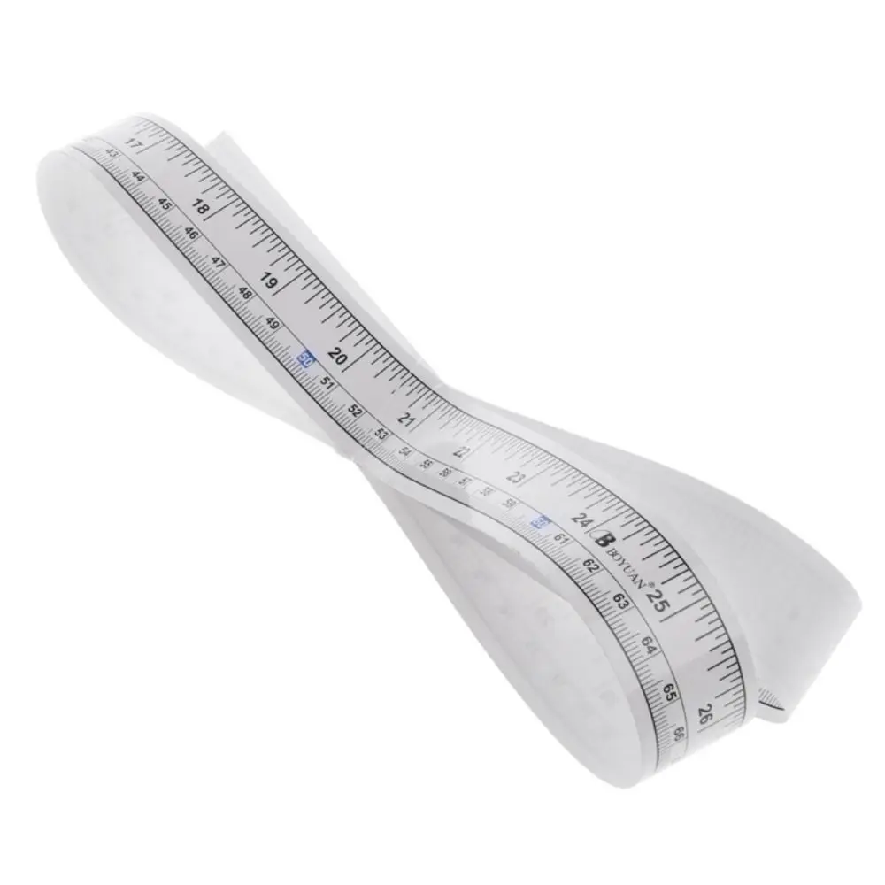 5Pcs Drafting Table Imperial Metric Scale Measuring Tape Self-Adhesive Vinyl Ruler Sewing Machine Sticker