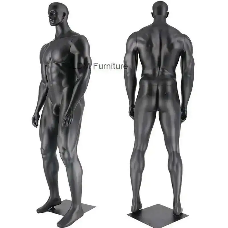 

Clothing Sports Store Bodybuilding Dummy Muscular Male Mannequins Rack Full Body Large Size Fitness Man Mannequin Display Stand