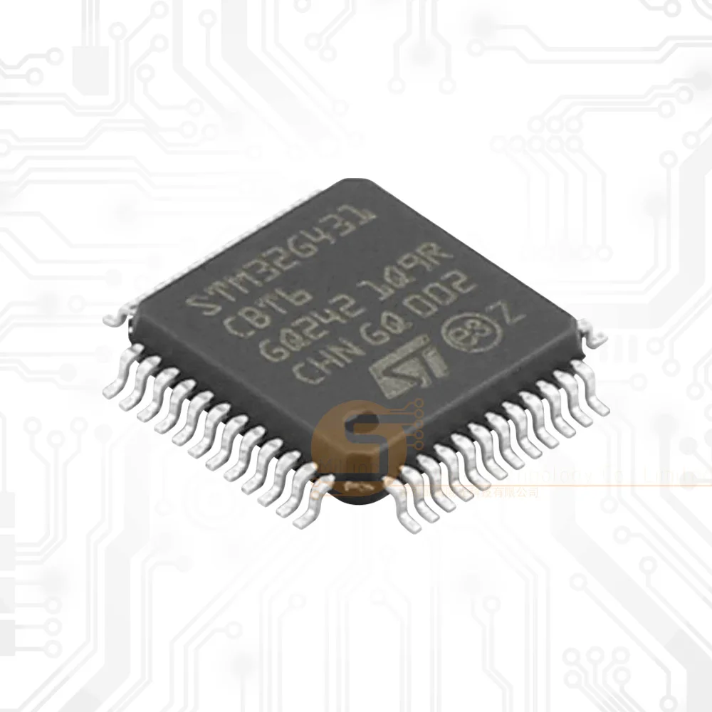 STM32G431CBT6 LQFP-48 STM32G431 STM32 G431CBT6 LQFP48 Cortex-M4 32-bit Microcontroller MCU IC Controller Chip