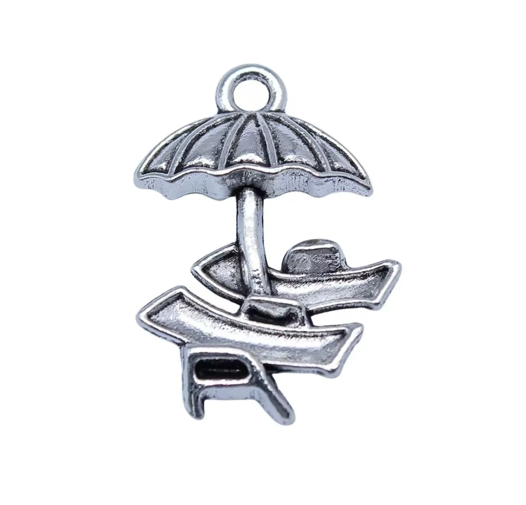

20pcs 14x20mm Zinc alloy metal tibetan silver plated charm DIY accessories T0491