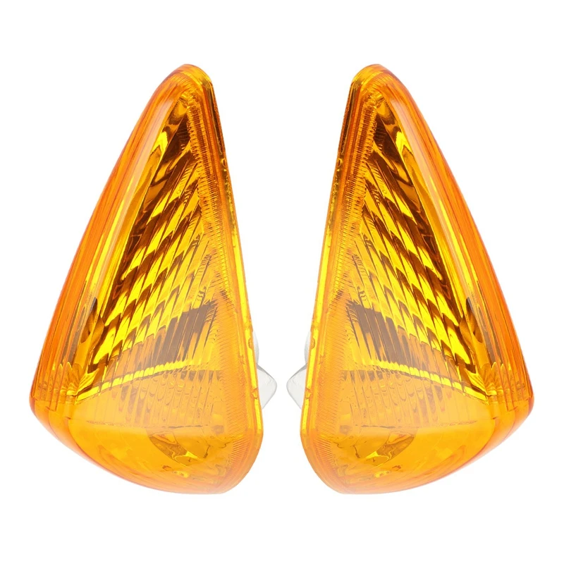 Motorcycle Turn Signal Indicator Light For Honda VFR800 VFR 800 1998-2001 Orange Lens