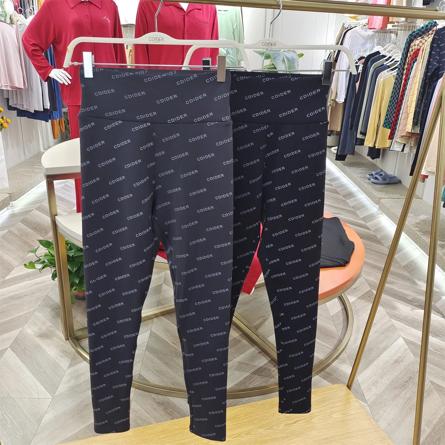 

Женские брюки для йоги IDER Kadiya, спортивные длинные брюки из нейлонового волокна, 100% нейлон, осенне-зимние повседневные брюки