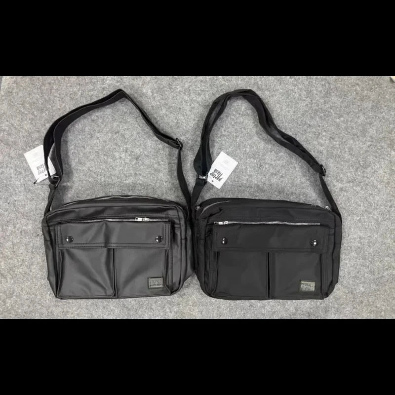 

Японская нейлоновая сумка-мессенджер с несколькими отделениями, водонепроницаемая, большой вместимости, для ежедневных поездок, на плечо