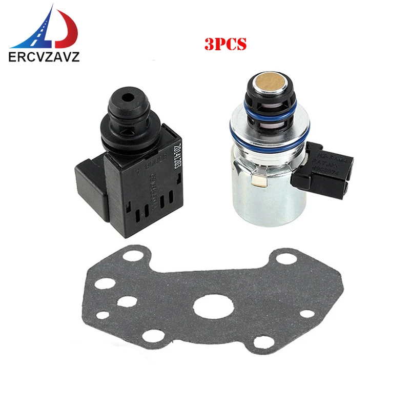 

4617210 56028196AD Governor Pressure Sensor Solenoid Transducer Solenoid Gasket for Dodge Ram Dakota 1500 2500 3500 Jeep Grand