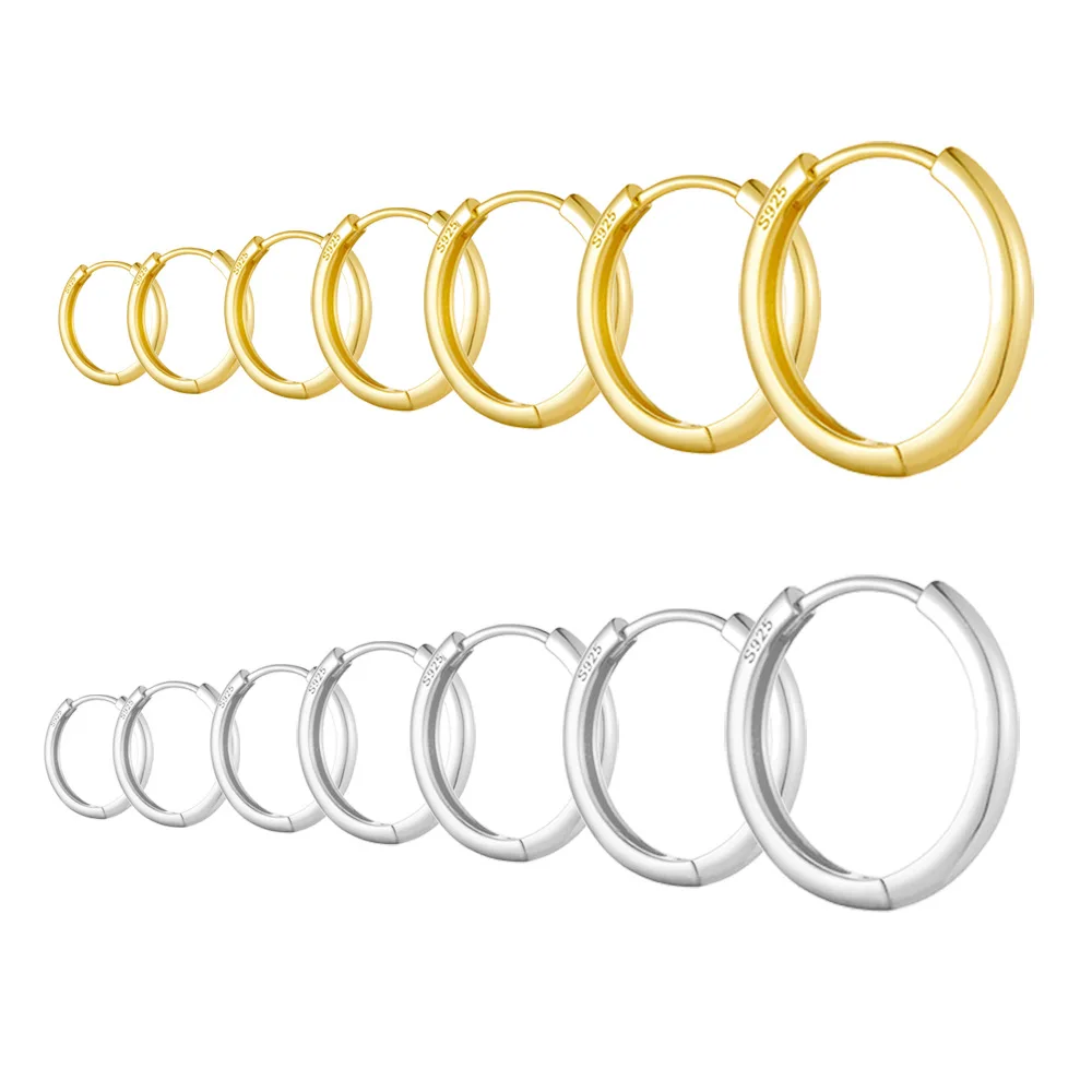 

Withered S925 Pure Silver Ear Buckle Earrings Versatile Earrings Jewelry Earrings Women's Earrings Ear Cuffs