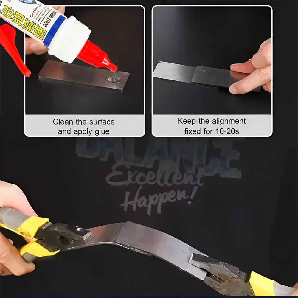 50 جرام لحام قوي متعدد المواد إصلاح لاصق قوي الإطارات إصلاح الغراء البلاط إصلاح مانع التسرب العالمي التجفيف السريع السدادة #4