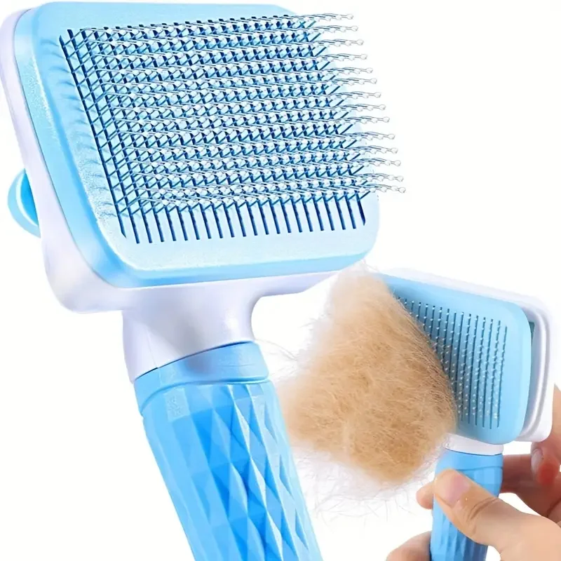 Dog Hair Remover Brush Cat Dog Hair Grooming And Care Comb For Long Hair Dog Pet Removes Hairs Cleaning Bath Brush Dog Supplies