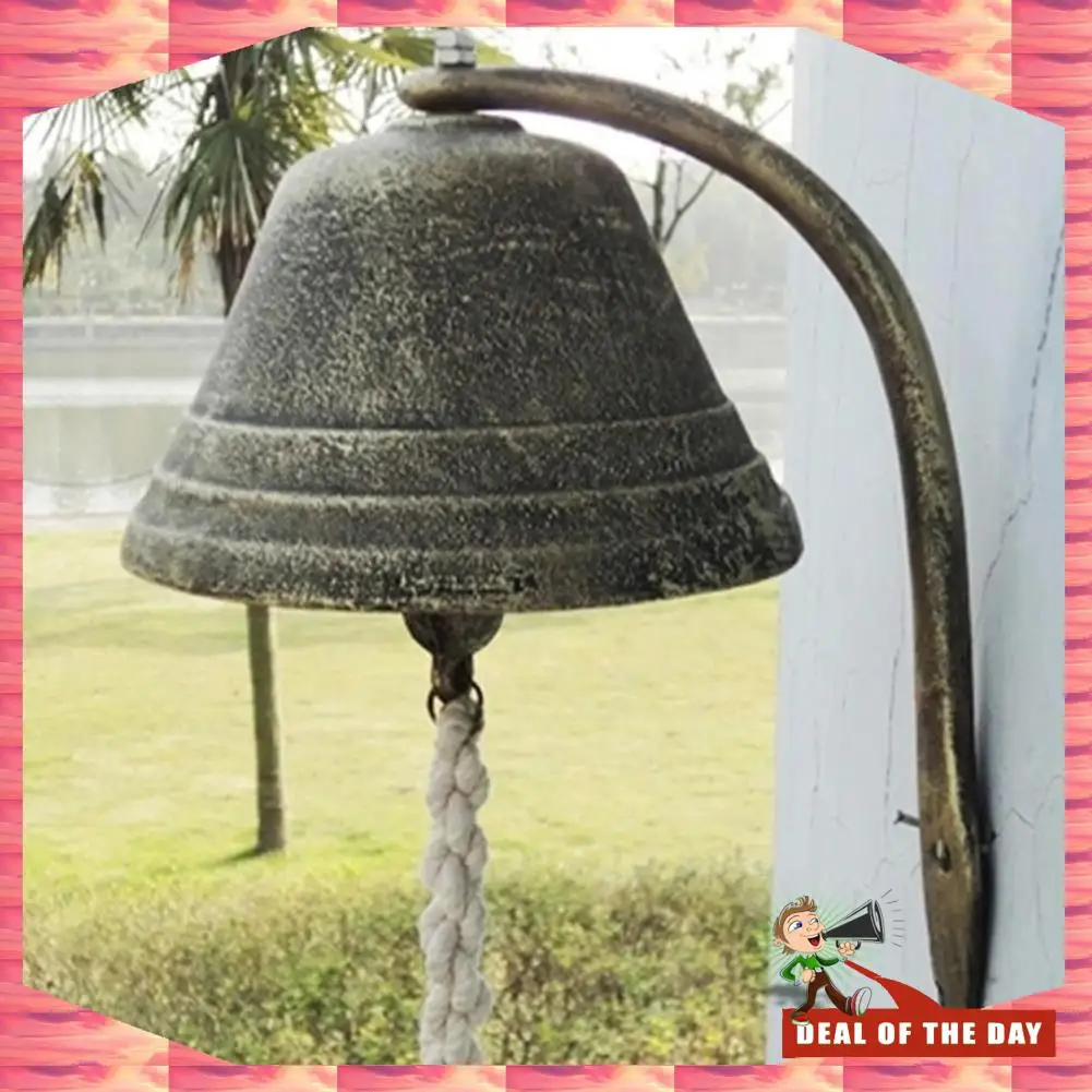 24-hour-delivery-1pcs-big-vintage-cast-iron-doorbell-bell-wrought-iron-wall-decoration-pendant-home-garden-porch-rattle-decorati