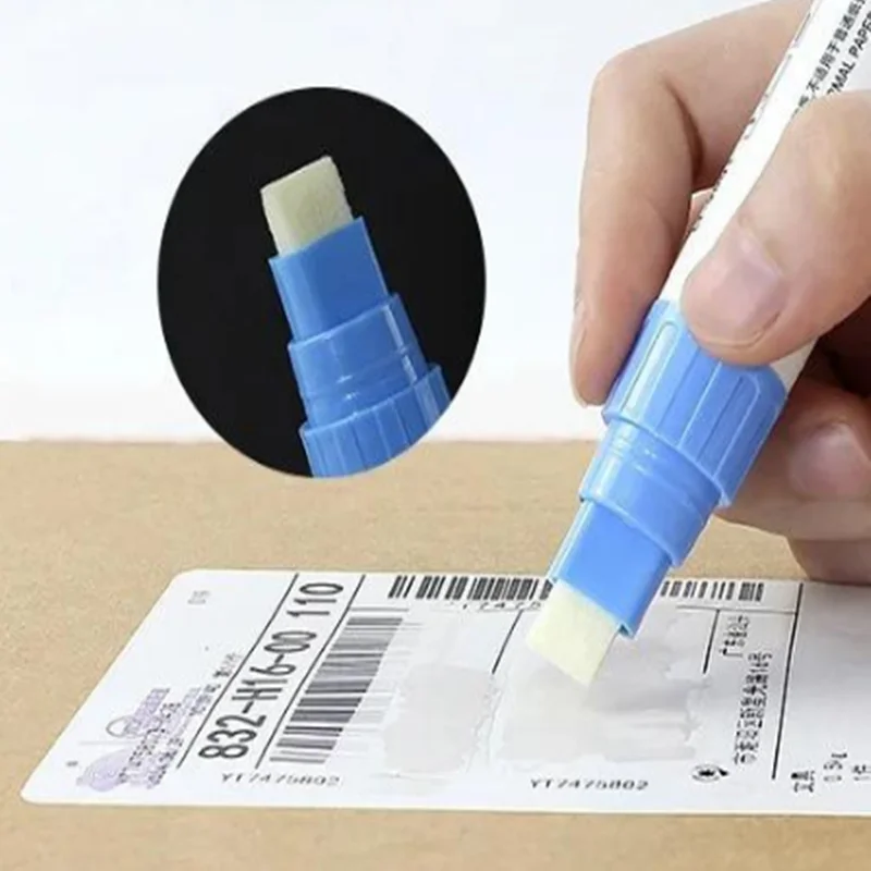 5/10/15 Buah Cairan Koreksi Kertas Termal – Aplikator Ekspres, Penutup Privasi, Cepat Kering, Aksesori Alat Tanpa Jejak