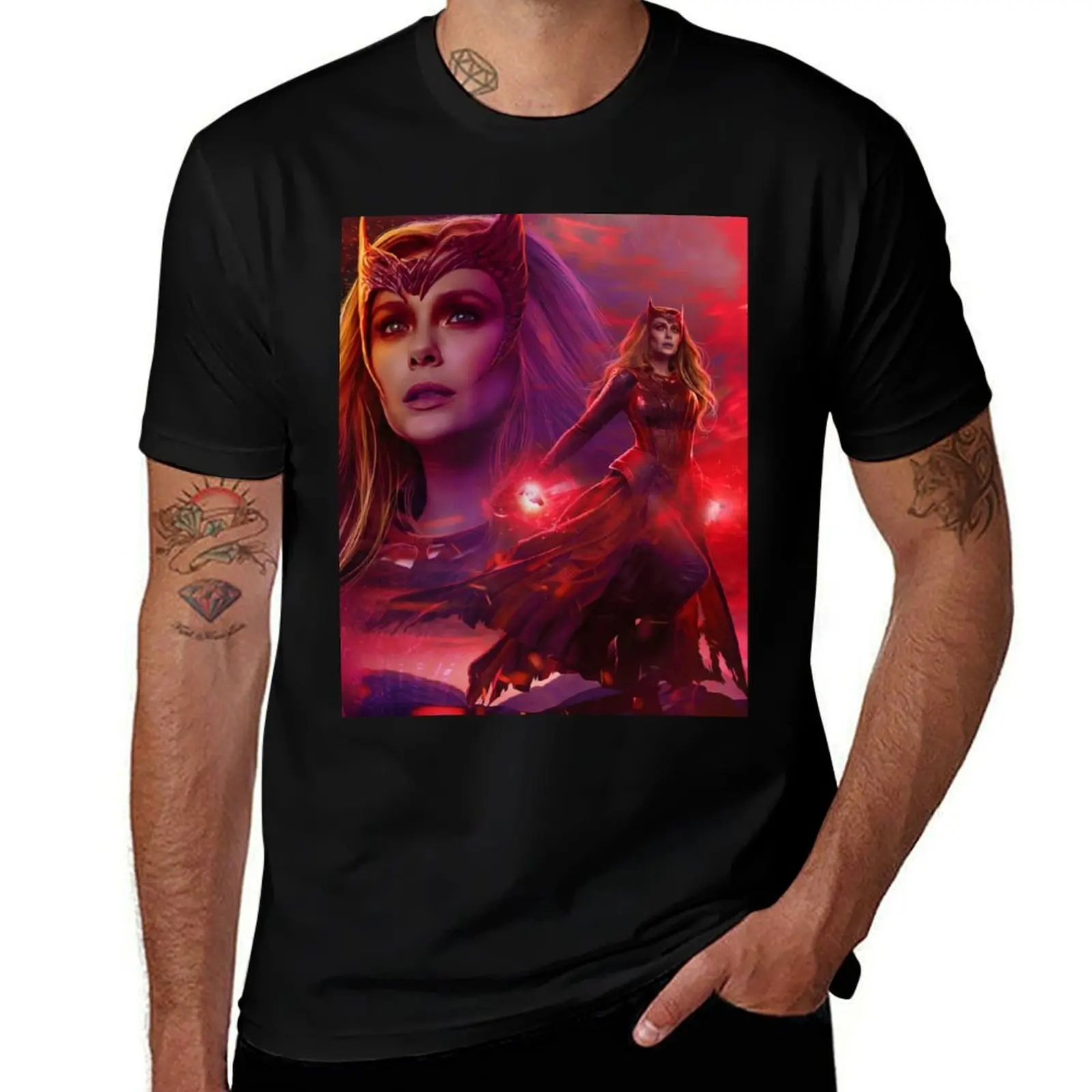 

Scarlet Power T-Shirt man t shirts for men t shirt custom print