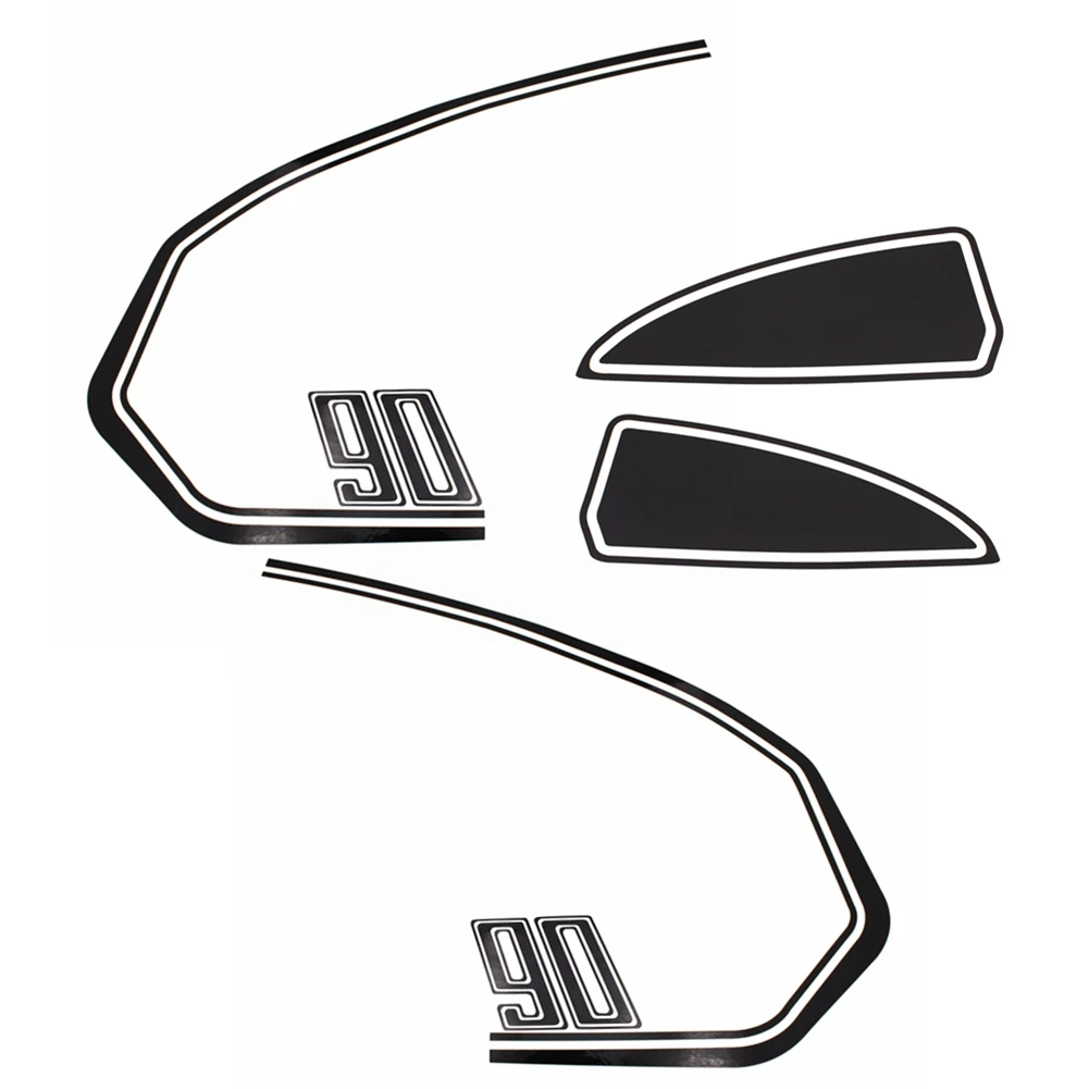 PVC Motorbike Tank Sticker Decal Cover for BMW RnineT Pure Racer Scrambler Decorative Trims