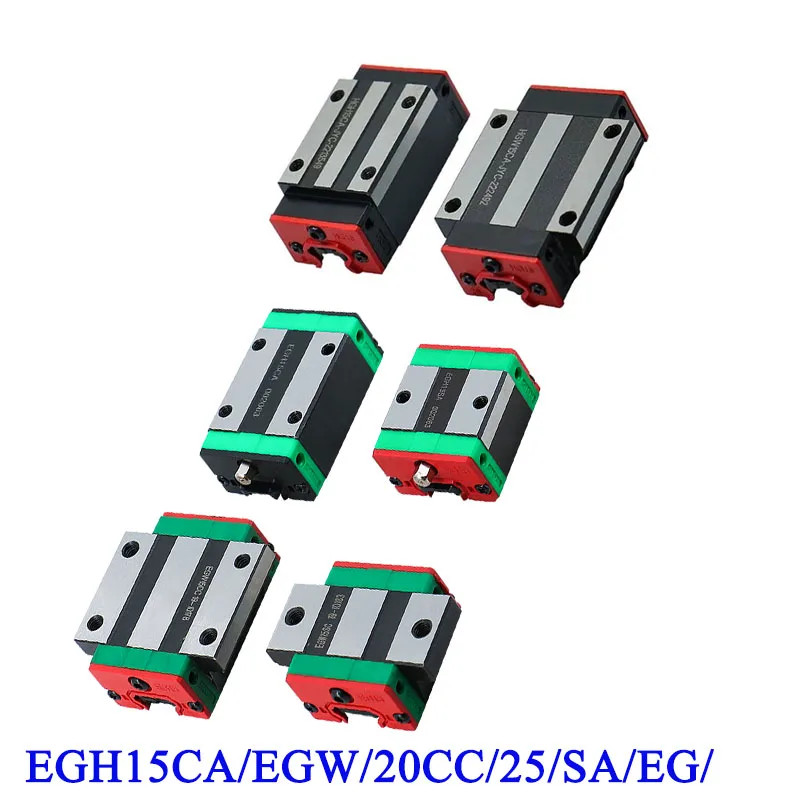 EGH15CA EGW15CC EGH15SA EGW15SC EGH20CA EGW20CC EGH20SA EGW20SA EGW25CC EGH25CA Linear slider block EGR Square Guide Rail